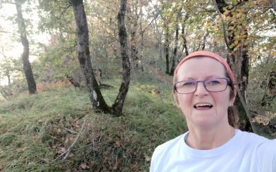 Vtis udeleženke na VIRTUALNI IZZIV ULTRA TRAIL VIPAVSKA DOLINA 7.-15.11.2020